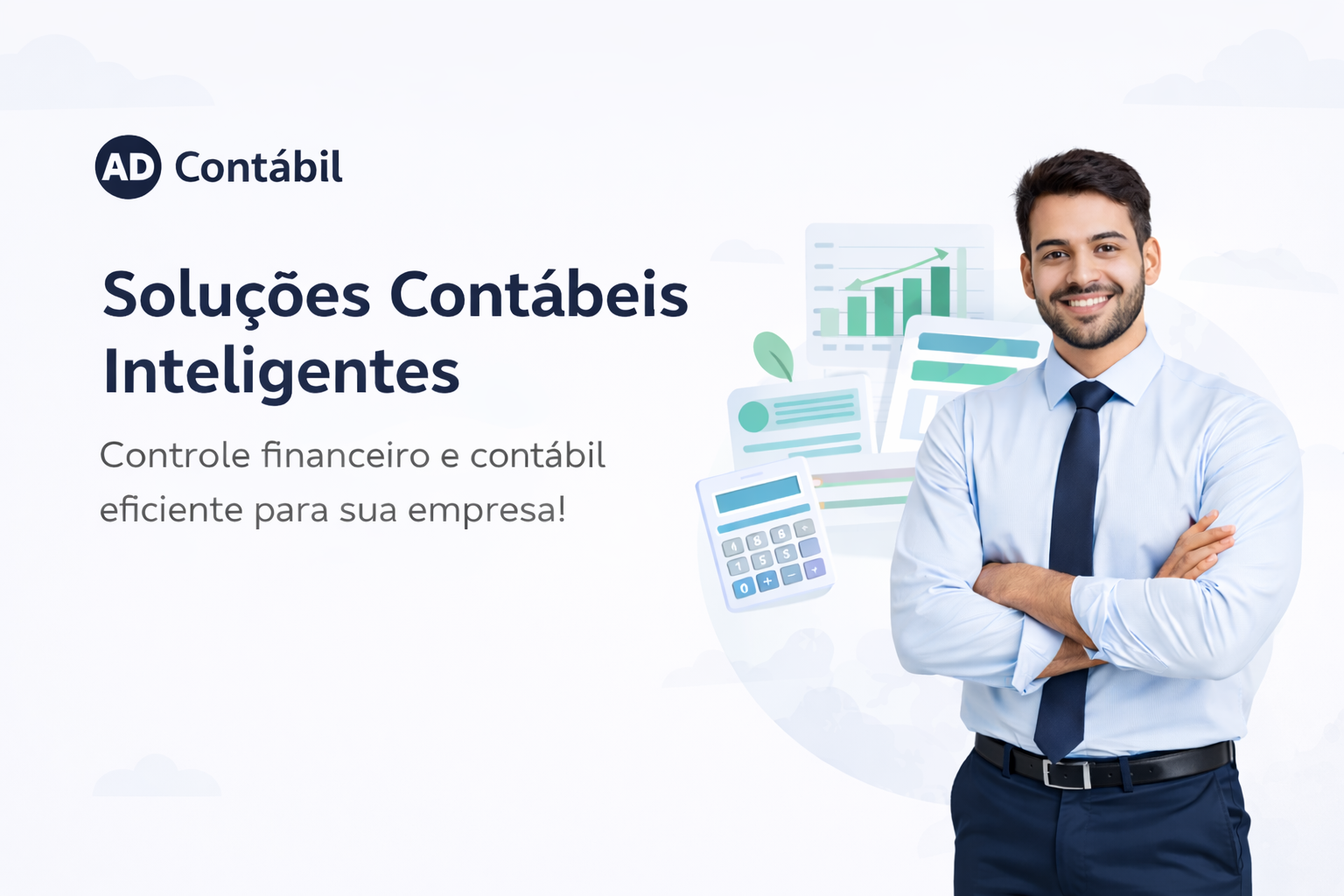 Imagem institucional da AD Contábil